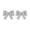 Bowknot Hotfix Rhinestone DIY-T004-03-1