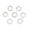 Brass Open Jump Rings KK-N254-45A-P-1
