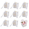 10Pcs Square Folding Candy Boxes CON-TA0001-12-1