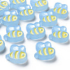 Transparent Acrylic Beads MACR-S374-06B-09-1