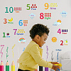 Translucent PVC Self Adhesive Wall Stickers STIC-WH0015-339-7