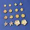 16Pcs 8 Styles Alloy & Brass & 304 Stainless Steel Pendants FIND-FS0004-37-7