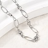 304 Stainless Steel Link Bracelets BJEW-A044-03C-P-2