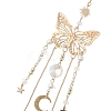 Stainless Steel Butterfly Pendant Decorations HJEW-JM02041-4