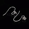 925 Sterling Silver Earring Hooks STER-K167-072S-4
