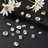 150Pcs 15 Style Transparent Acrylic Beads TACR-YS0001-06-4