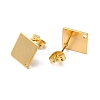 201 Stainless Steel Stud Earring Findings STAS-D244-29G-B-2