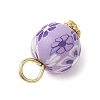 Handmade Polymer Clay Pendants PALLOY-JF03959-5