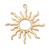 Brass Big Pendants X-KK-Z112-16G-1