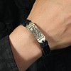 PU Leather Cord Adjustable Bracelets PW-WG4168B-01-2