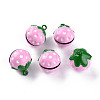 Baking Paint Brass Bell Pendants X-KKB-S002-012A-1