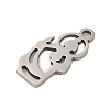 Non-Tarnish 304 Stainless Steel Pendants LS-STAS-S123-02P-2