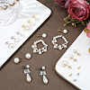 304 Stainless Steel Stud Earring Findings EJEW-SP0001-17A-3