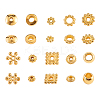 300Pcs 10 Styles Alloy Spacer Beads PALLOY-CJ0001-153-1
