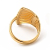 Ion Plating(IP) 304 Stainless Steel Finger Rings for Women Men RJEW-C049-25A-G-3