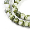 Baking Paint Glass Beads Strands X-DGLA-N003-6mm-C06-4