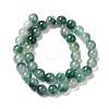 Natural Dyed Jade Beads Strands G-M402-C04-09-4
