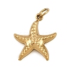 Ocean 304 Stainless Steel Pendants STAS-P407-01C-G-1