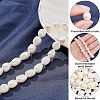 Natural Baroque Pearl Keshi Pearl Beads Strands PEAR-NB0001-49-5