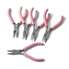 (Defective Closeout Sale: Yellowing) 45# Carbon Steel Jewelry Pliers LS-PT-XCP0001-15-1