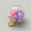 Transparent Glass Globe Pendants LS-GLAA-TAC0005-002C-2