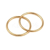 Ion Plating(IP) 304 Stainless Steel Closed Jump Rings STAS-G393-06G-10-3
