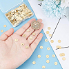 350Pcs Brass Spacer Beads KK-BC0008-62-3