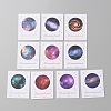Multi-Color Paper Wax Seal Stamp Illustrated Card for Wax Seal Coin AJEW-WH0415-36A-02-1