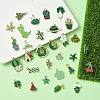 30Pcs 30 Styles Alloy Enamel Pendants ENAM-YW0004-14-4