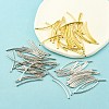 90Pcs 3 Colors Brass Tube Beads KK-YW0002-03-5