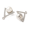 Alloy with Rhinestone Pendants FIND-B032-06P-2