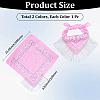 2Pcs 2 Colors Versatile Outdoor Cycling Bandana for Women OHAR-CY0001-21B-2