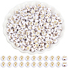 800Pcs Opaque Acylic Beads MACR-PA0001-79-7