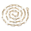Brass Paperclip Chains MAK-S072-14A-G-2