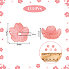 120Pcs Synthetic Coral Dyed Beads G-NB0005-84-2