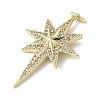 Brass Micro Pave Cubic Zirconia Pendants LS-KK-L248-07G-01-2