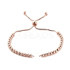 Brass Chain Bracelet Making KK-G291-02RG-NR-1