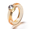 Transparent Acrylic Finger Rings RJEW-T010-07A-2