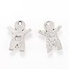 Tibetan Style Alloy Pendants TIBEP-Q063-144AS-RS-1