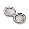 304 Stainless Steel Locket Pendants STAS-S171-11P-2