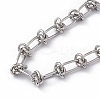 Non-Tarnish 304 Stainless Steel Kont Link Chain Necklace for Men Women LS-NJEW-P269-02P-2