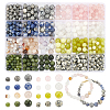  632pcs 24 Styles Natural Mixed Gemstone Beads Sets G-NB0005-13-1