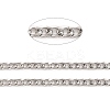 Tarnish Resistant 304 Stainless Steel Cuban Link Chains CHS-K016-02B-P-4