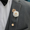 40Pcs 2 Colors Zinc Alloy Lapel Pins FIND-SC0017-18A-5