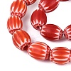 Handmade Millefiori Glass Barrel Beads LS-LA-N002-06B-3