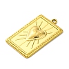 Ion Plating(IP) 304 Stainless Steel Pendants STAS-K293-09G-2
