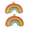 Zinc Alloy Enamel Pendants ENAM-I055-01A-2