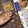 84Pcs 6 Styles Alloy Pendants FIND-SC0013-31-5