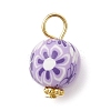 Handmade Polymer Clay Pendants PALLOY-JF03959-3