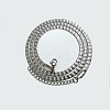 Non-Tarnish 304 Stainless Steel Herringbone Chain Necklaces LS-NJEW-P282-01P-1